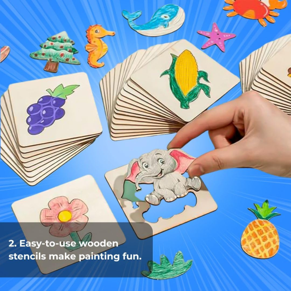 Areca Coloring Silhouettes / Discs